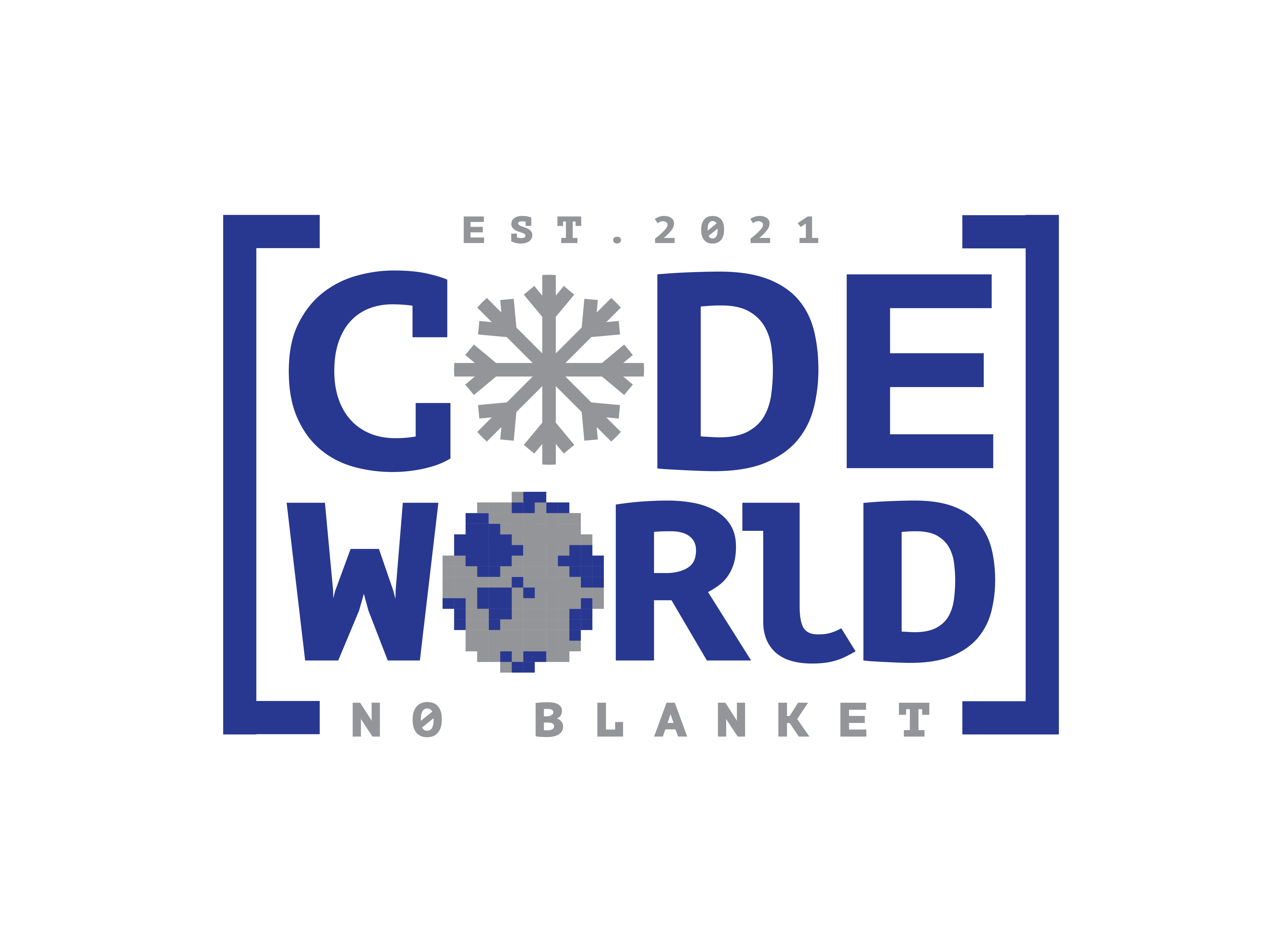 Code World, No Blanket Logo
